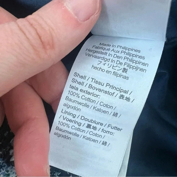 J. Crew Collection Floral Paisley Pull On Cotton Maxi Skirt Size 4 - Picture 9 of 9